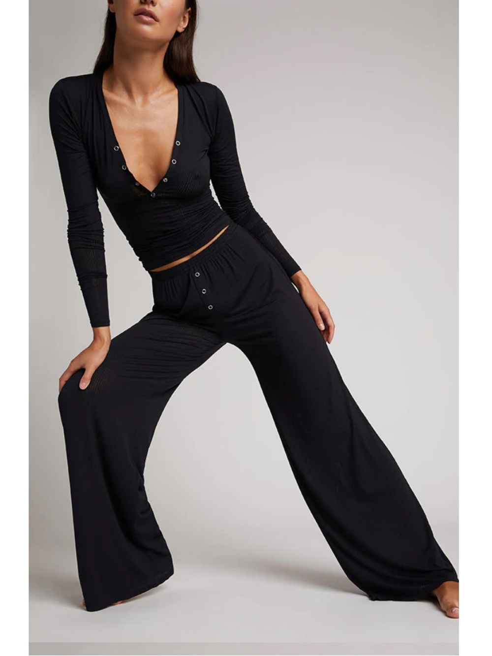 FIRM PRICE NIB NEGATIVE WHIPPED TRACK PANT